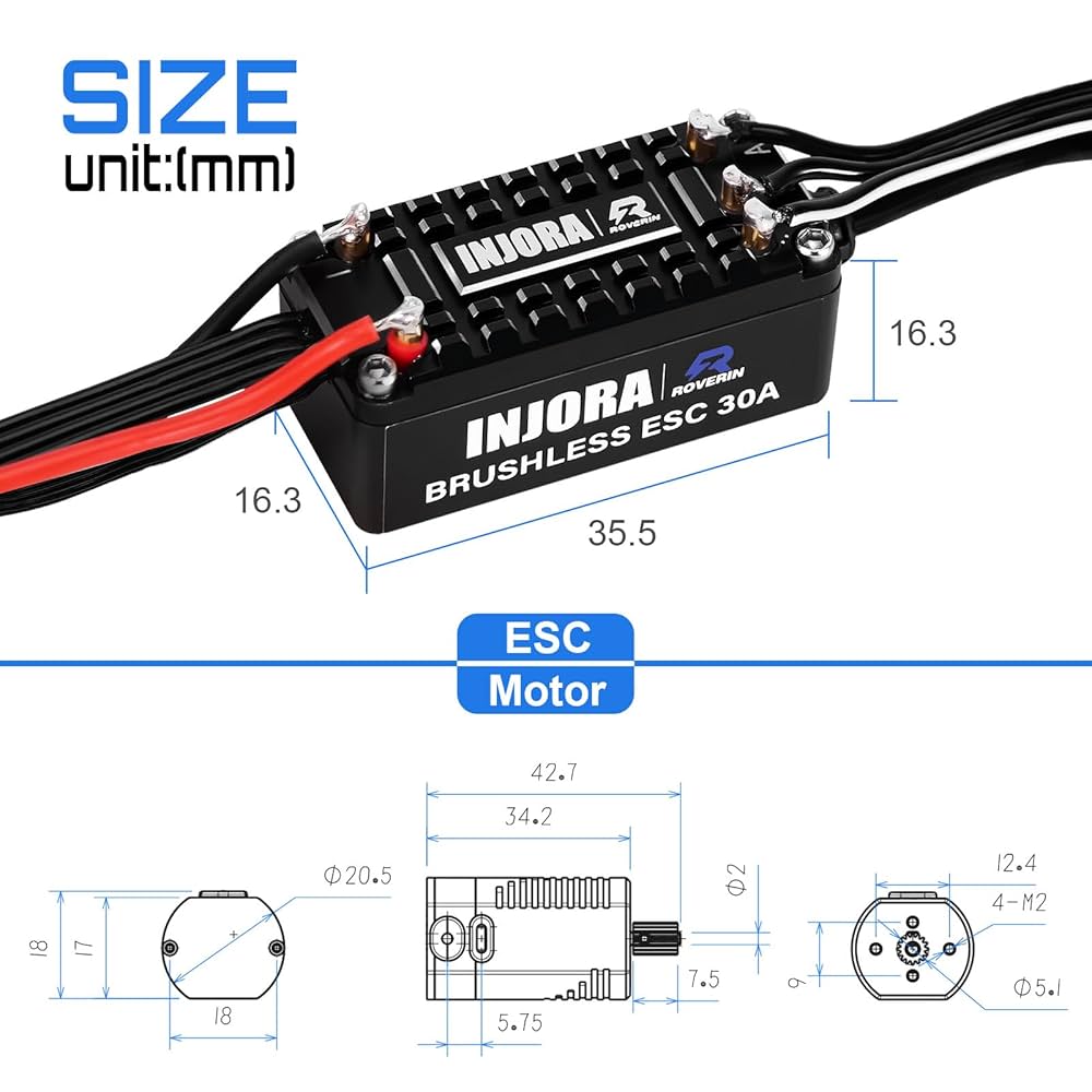 トラクサス　trx4m他　INJORA ROVERIN ブラシレスモーター 71wRYbYFgNL._UF1000,1000_QL80_.jpg